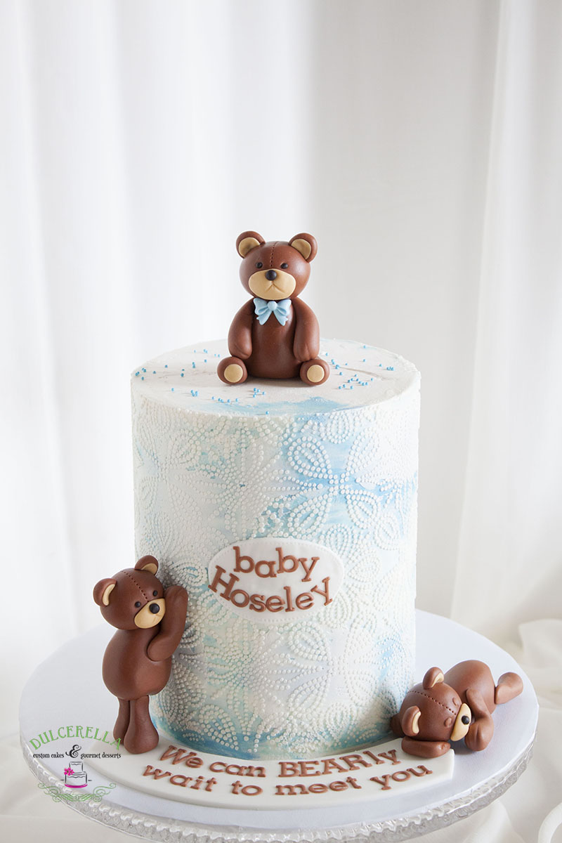  We Can Bearly Wait   To inquire about a cake please click the  link in my bio or text CAKE to 9543639163     cakes cakeart   Instagram